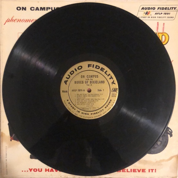 The Dukes Of Dixieland On Campus With... Vinyl Lp '57 - Picture 5 of 7